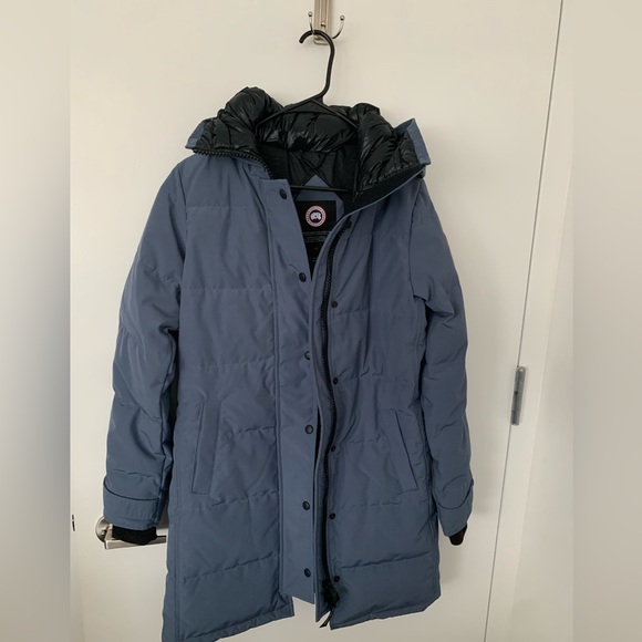 Canada Goose women Shelburne Parka goose down ozone blue NWT